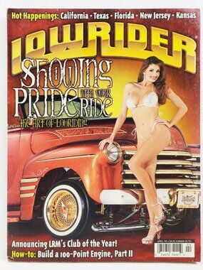 Lowrider Magazine Vintage April 1999 Caprice Trucks Rollerz Only El Paso Chicano